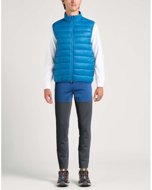 Harmont & Blaine Blue Pants Modal, Polyamide, Elastane for men