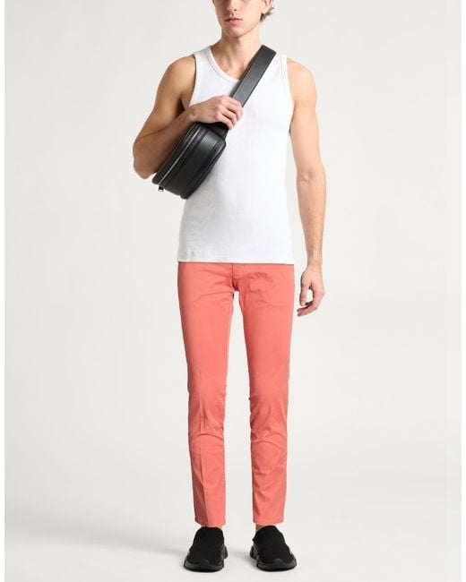 Roy Rogers Red Pants Cotton, Elastane for men