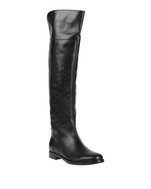 Sergio Rossi Black Boot Leather