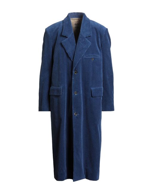 Uma Wang Blue Coat Cotton for men