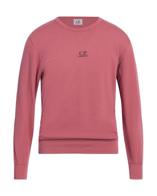 Sudadera C P Company de hombre de color Pink