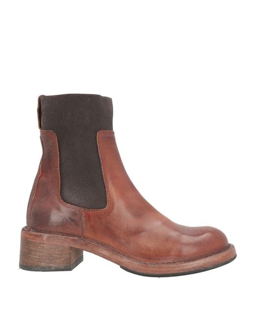 Moma Brown Ankle Boots
