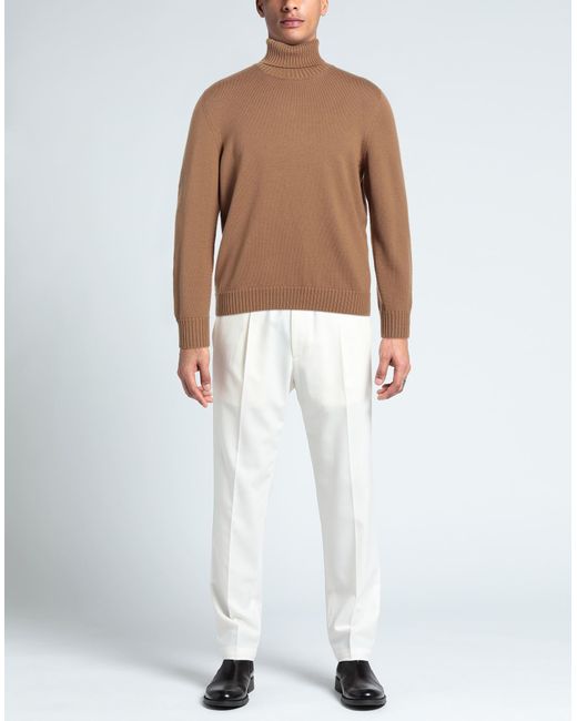 Drumohr Brown Turtleneck for men