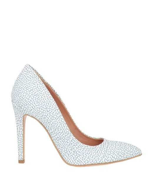 Borbonese White Pumps