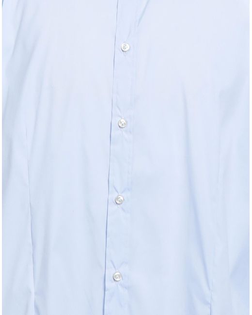 Brian Dales Blue Sky Shirt Cotton, Polyamide, Elastane for men