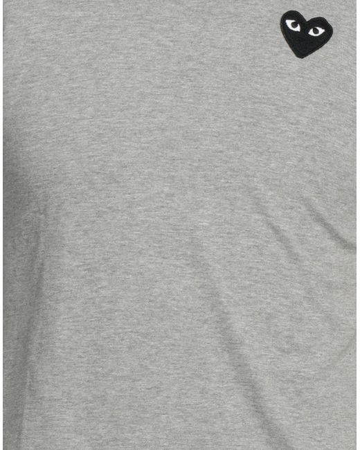 Camiseta COMME DES GARÇONS PLAY de hombre de color Gray