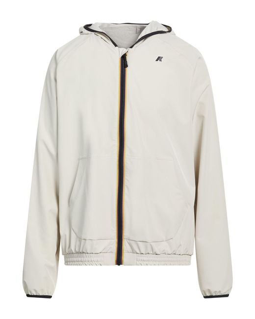 K-Way White Jackets for men