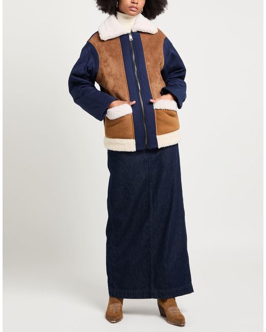 Ava Adore Blue Jacket Polyester, Viscose, Elastane, Polyacrylic