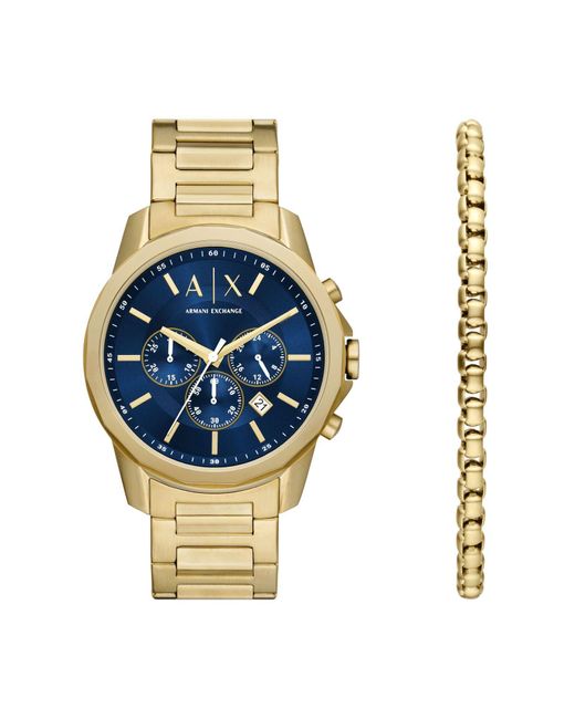 Reloj de pulsera Armani Exchange de hombre de color Blue