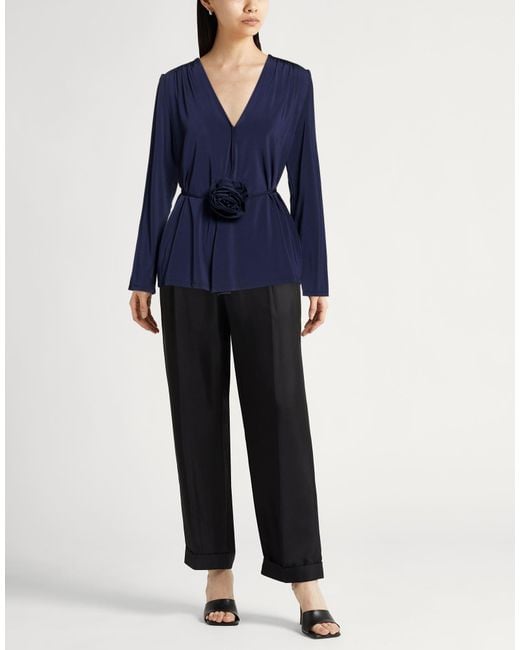 Marella Blue Midnight Top Viscose, Elastane