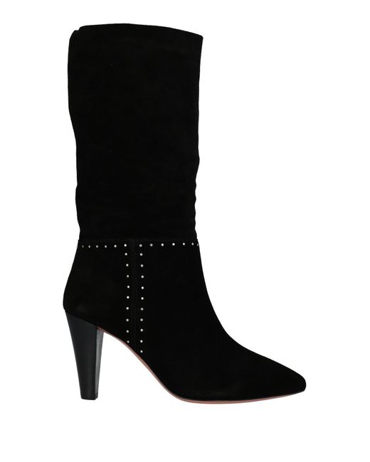 Ba&sh Knee Boots in Black | Lyst