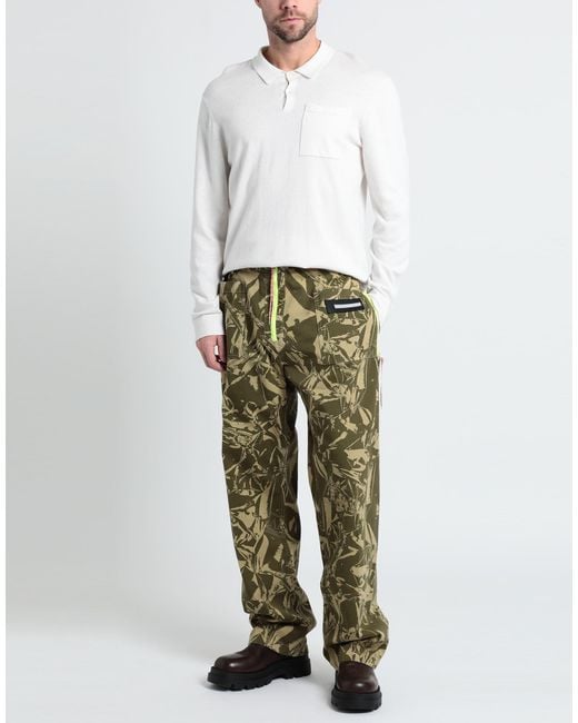 Aries Green Pants for men