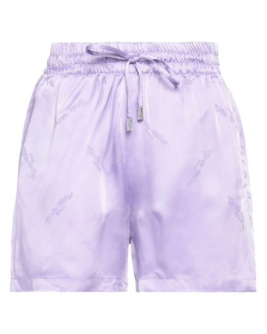 Gcds Purple Shorts & Bermuda Shorts