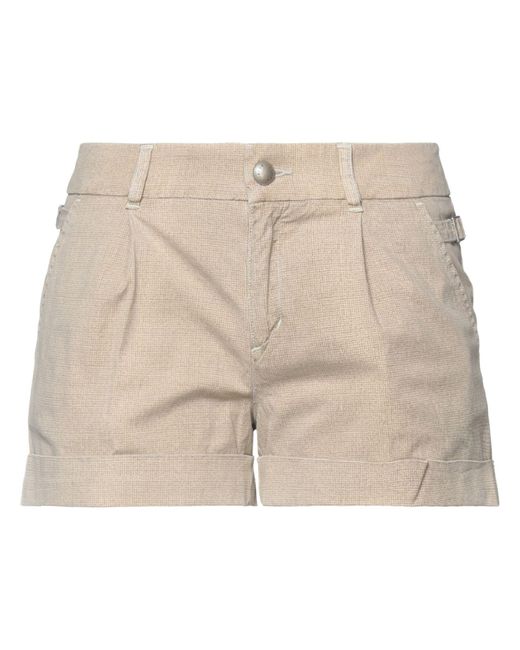 Jacob Coh?n Natural Shorts & Bermuda Shorts Cotton, Elastane