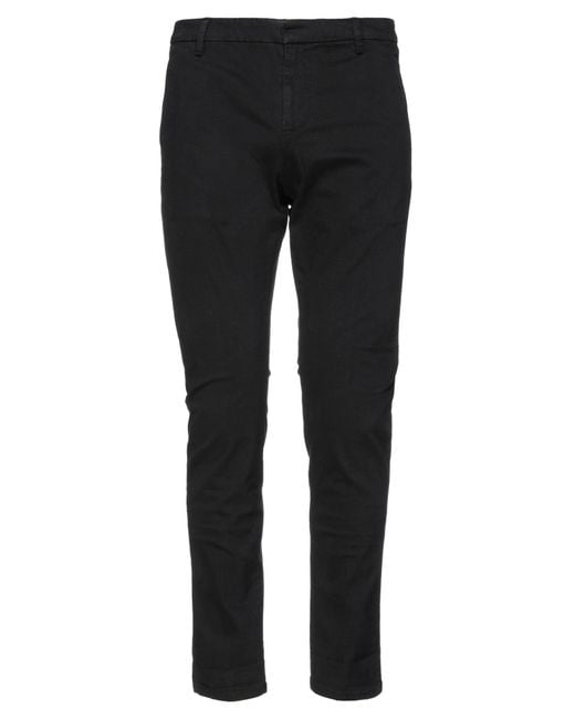 Dondup Black Trouser for men