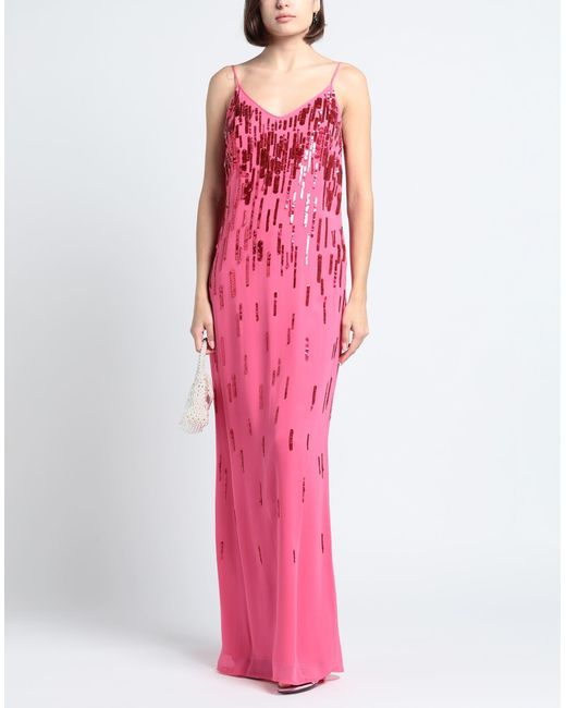 Blumarine Pink Maxi Dress