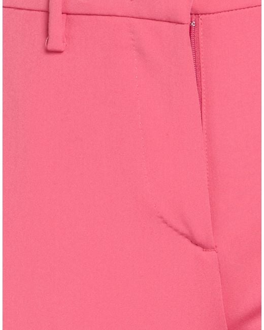 Lardini Pink Pants Polyester, Rayon, Elastane