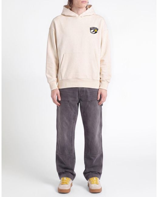 Barrow Natural Ivory Sweatshirt Cotton for men