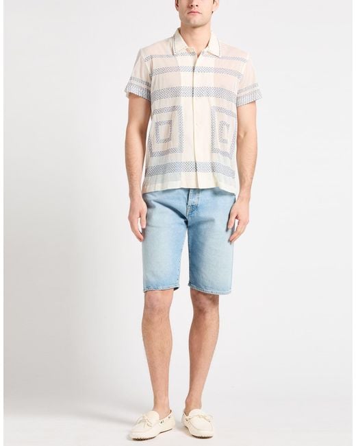 Bode White Shirt Cotton for men