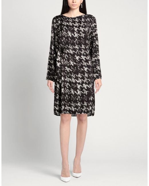 Manila Grace Black Mini Dresses