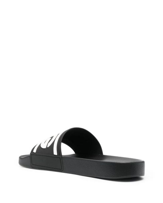 Dolce & Gabbana Herren gummi sandalen in Black für Herren