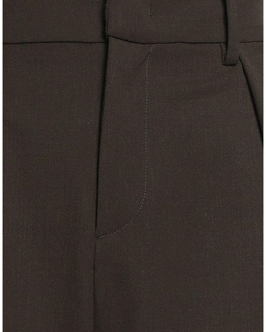 N°21 Black Military Pants Polyester, Wool, Elastane