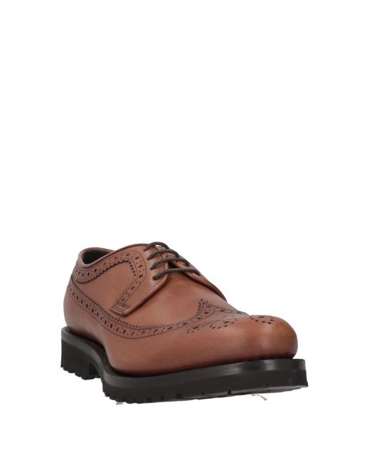 Ortigni Brown Lace-up Shoes for men