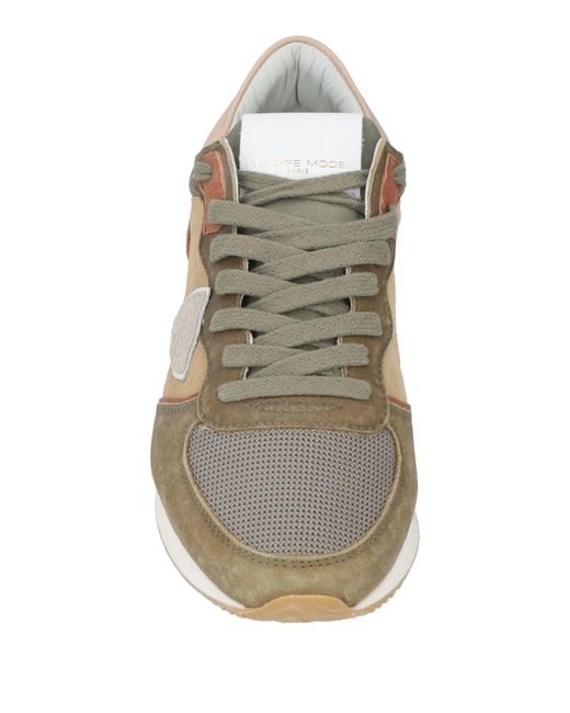 Philippe Model Brown Trainers