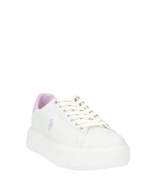 U.S. POLO ASSN. White Trainers