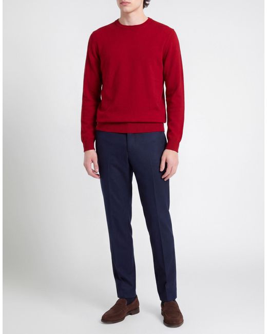 Kangra Red Sweater Wool for men