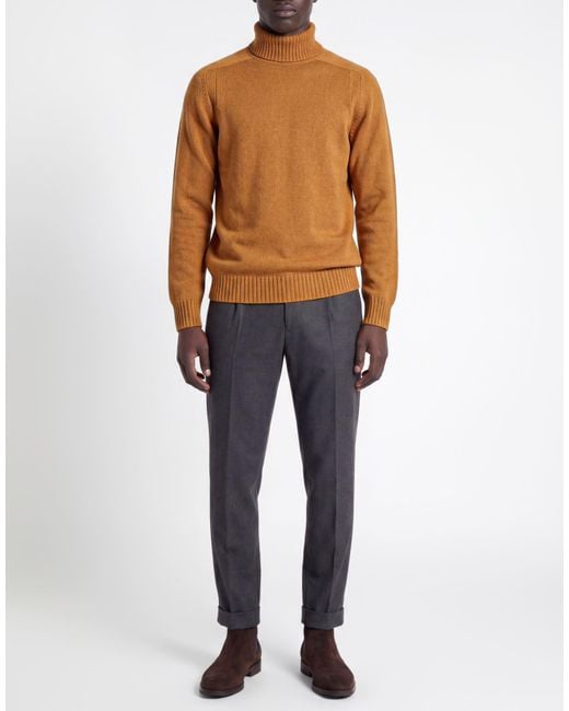 Gran Sasso Brown Turtleneck for men