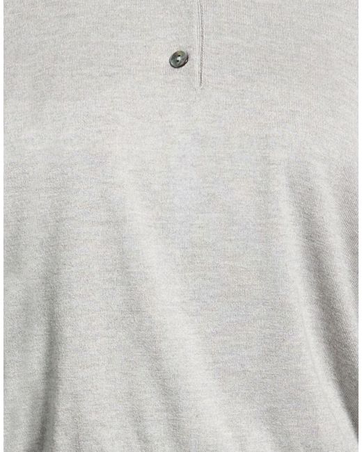 Alpha Studio Gray Sweaters