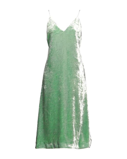 Jil Sander Green Midi Dress