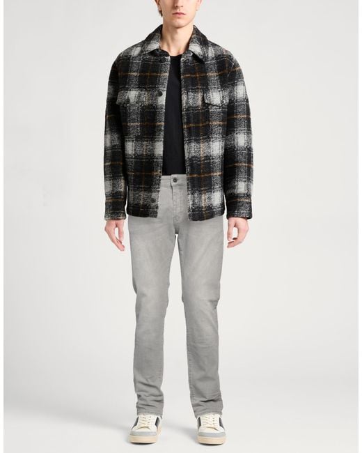 Messagerie Gray Jeans Cotton, Elastane for men