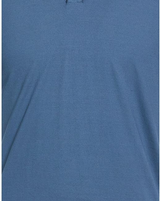 Alpha Studio Blue Polo Shirt for men