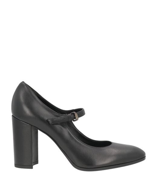 Strategia Black Pumps Leather