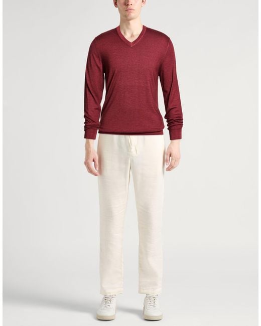 Fedeli Pullover in Red für Herren