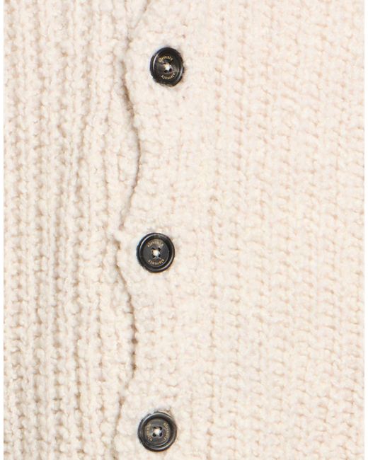 Eleventy Natural Cardigan Wool, Polyester for men