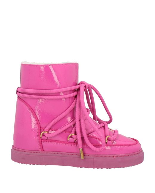 Inuikii Pink Ankle Boots