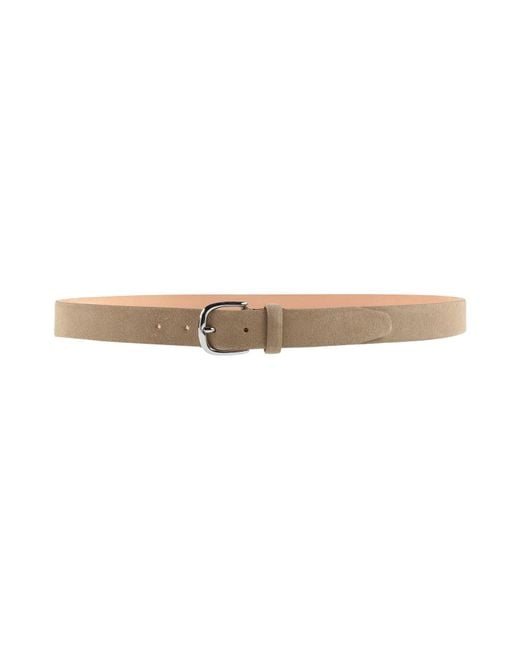 Façonnable Natural Sand Belt Cow Leather for men