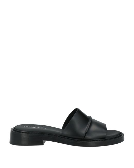 Ann Demeulemeester Black Sandals