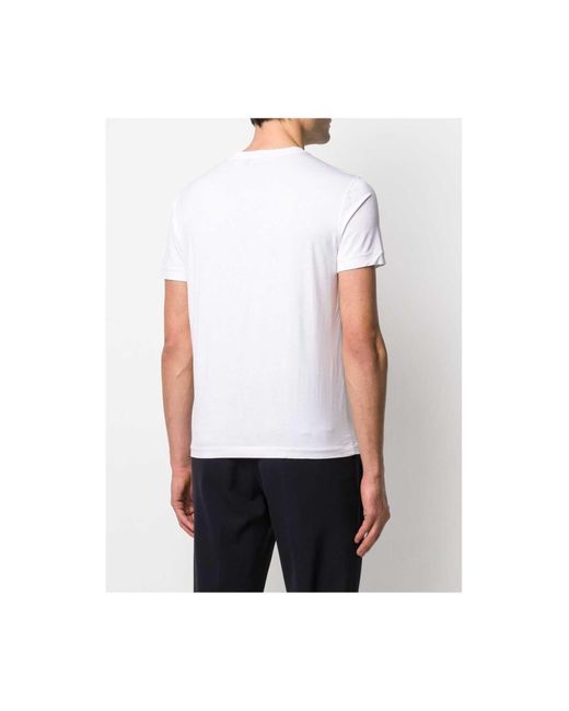 T-shirt Giorgio Armani pour homme en coloris White