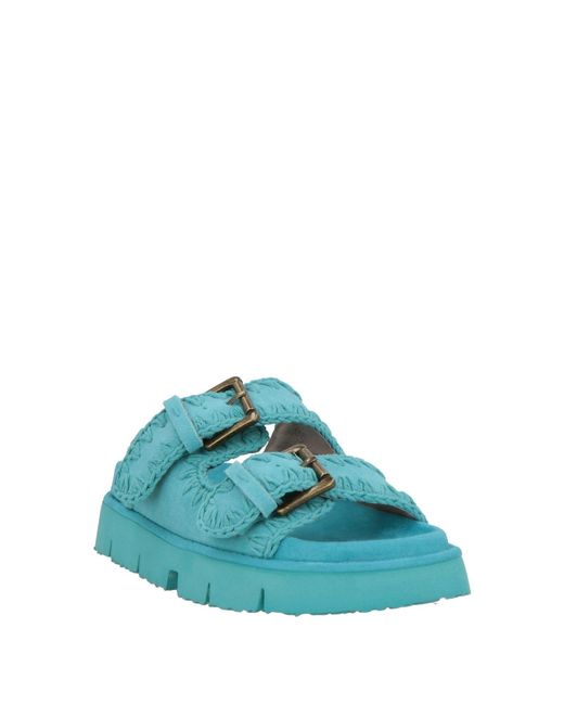 Mou Blue Sandals