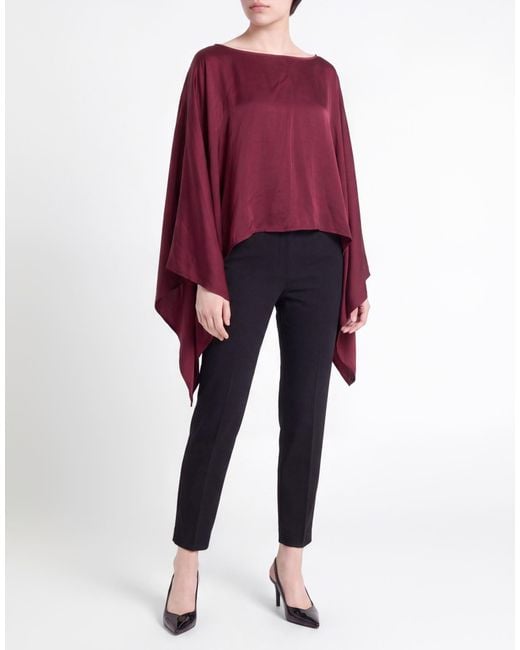 HOPE SKY Red Cape Viscose