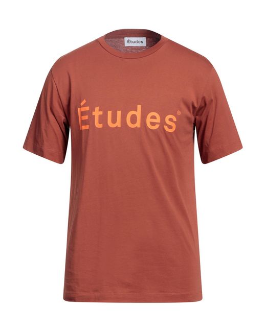 Etudes Studio Red T-shirt for men