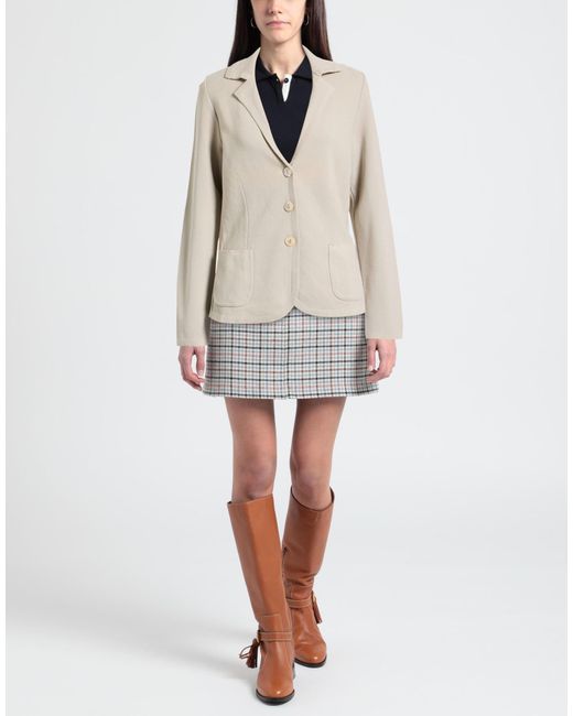 Wood Natural Blazer