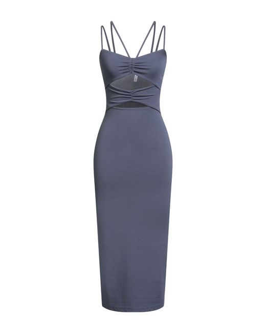 Robe Midi Samsøe & Samsøe en coloris Blue