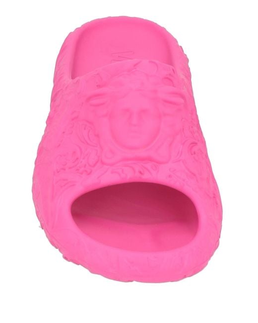 Versace Pink Sandals for men
