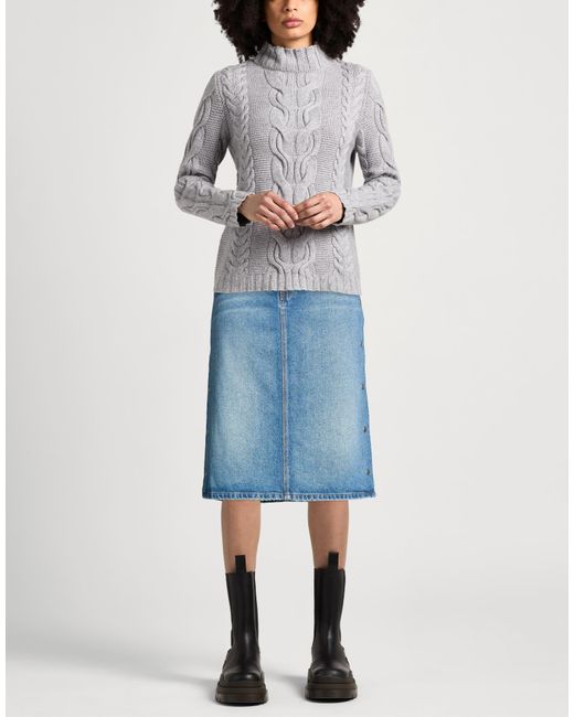 Stella McCartney Blue Denim Skirt