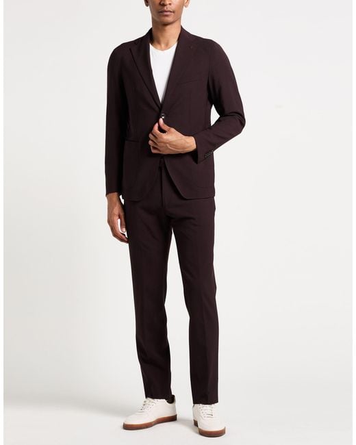 Tagliatore Blue Suit Virgin Wool, Elastane for men
